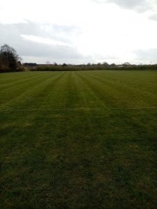 Grass cutting- Sports field in Woodton Suffolk